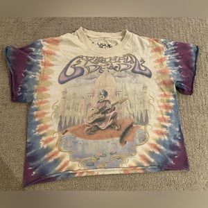 Grateful Dead vintage crop top